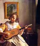 Девушка играющая на гитаре